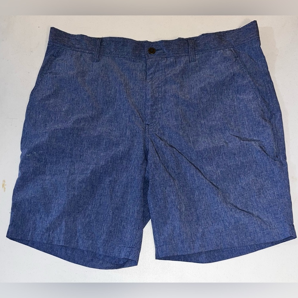 32 DEGREES Cool Stretch Performance Shorts Men’s 38 Blue Lightweight Golf Casual